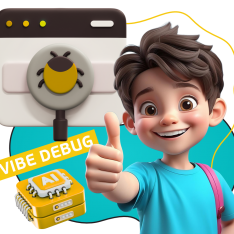 Тестирование & Vibe Debug. Охотники за багами - КИБЕРшкола программирования для детей, компьютерные курсы для школьников, начинающих и подростков - KIBERone г. Химки
