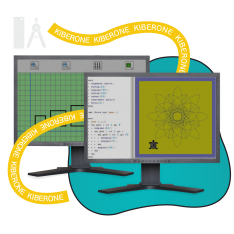 Исполнители чертежник и черепашка - КИБЕРшкола программирования для детей, компьютерные курсы для школьников, начинающих и подростков - KIBERone г. Химки